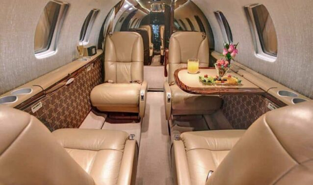 Cessna Citation I interior