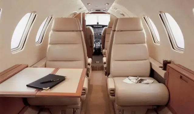 Cessna Citation II interior